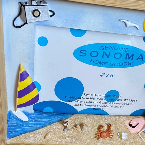 NWT Beach-Themed Picture Frame - Picture 4 of 4
